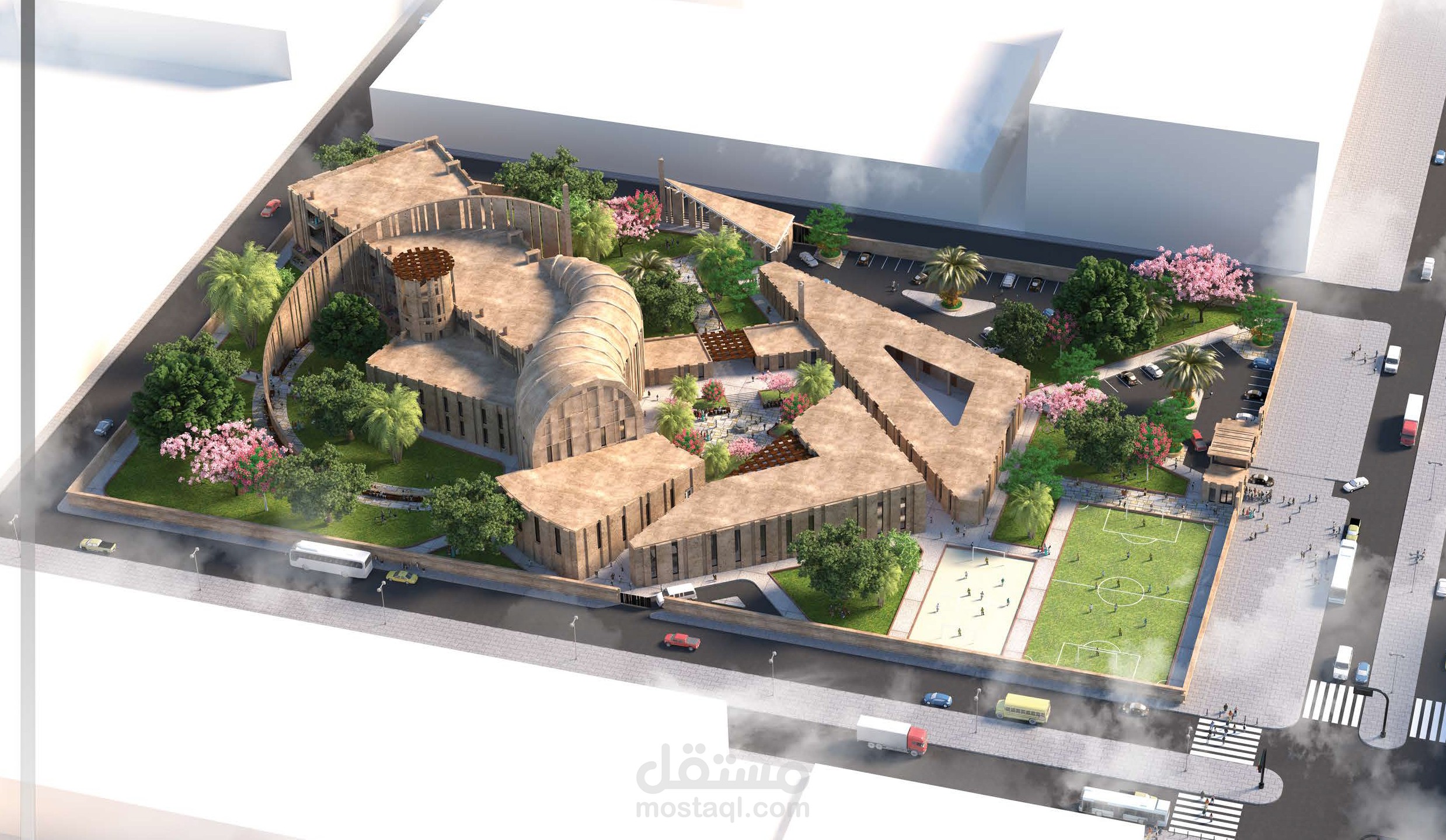 مشروع التخرج - كلية عمارة 2023