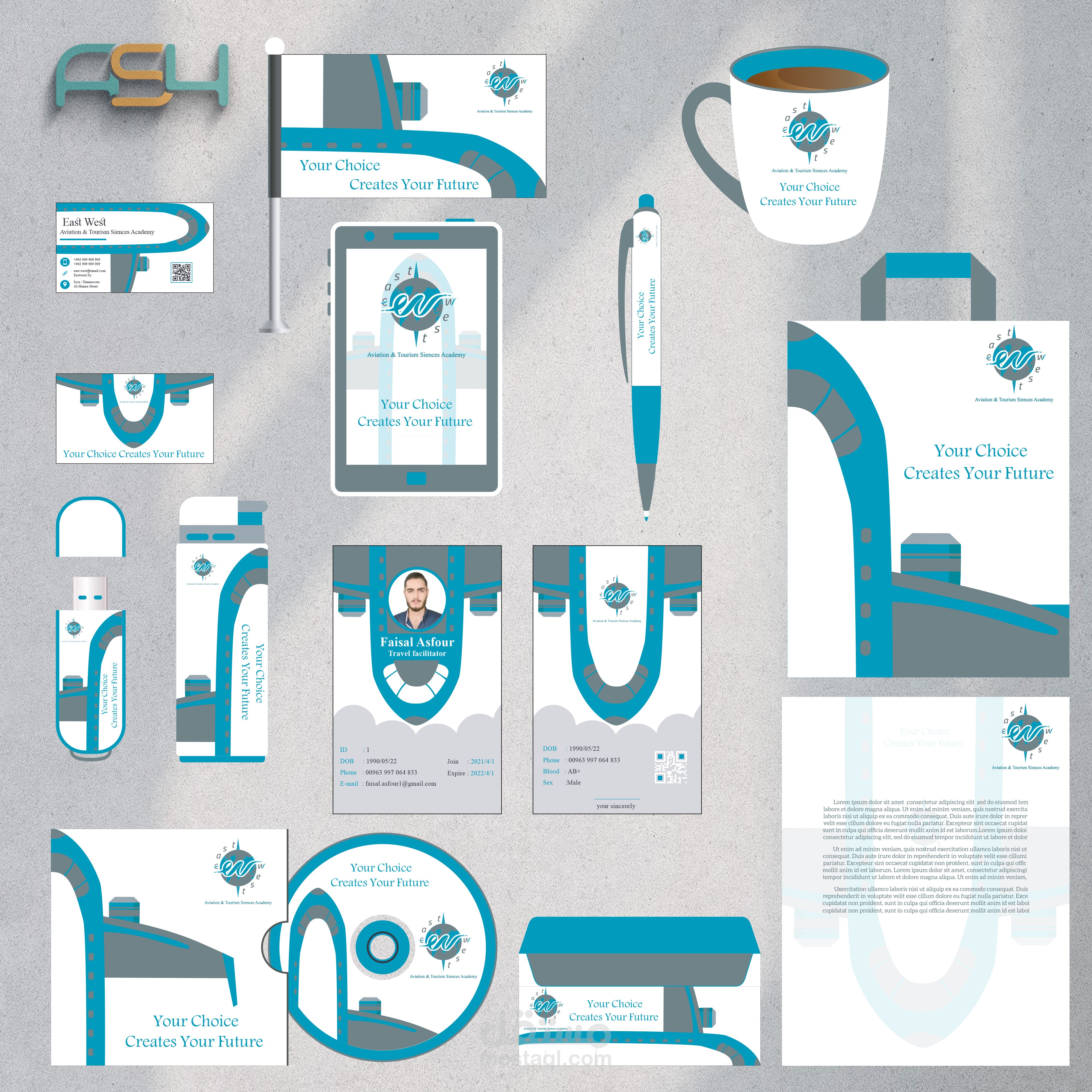 EAST WEST VISUAL IDENTITY