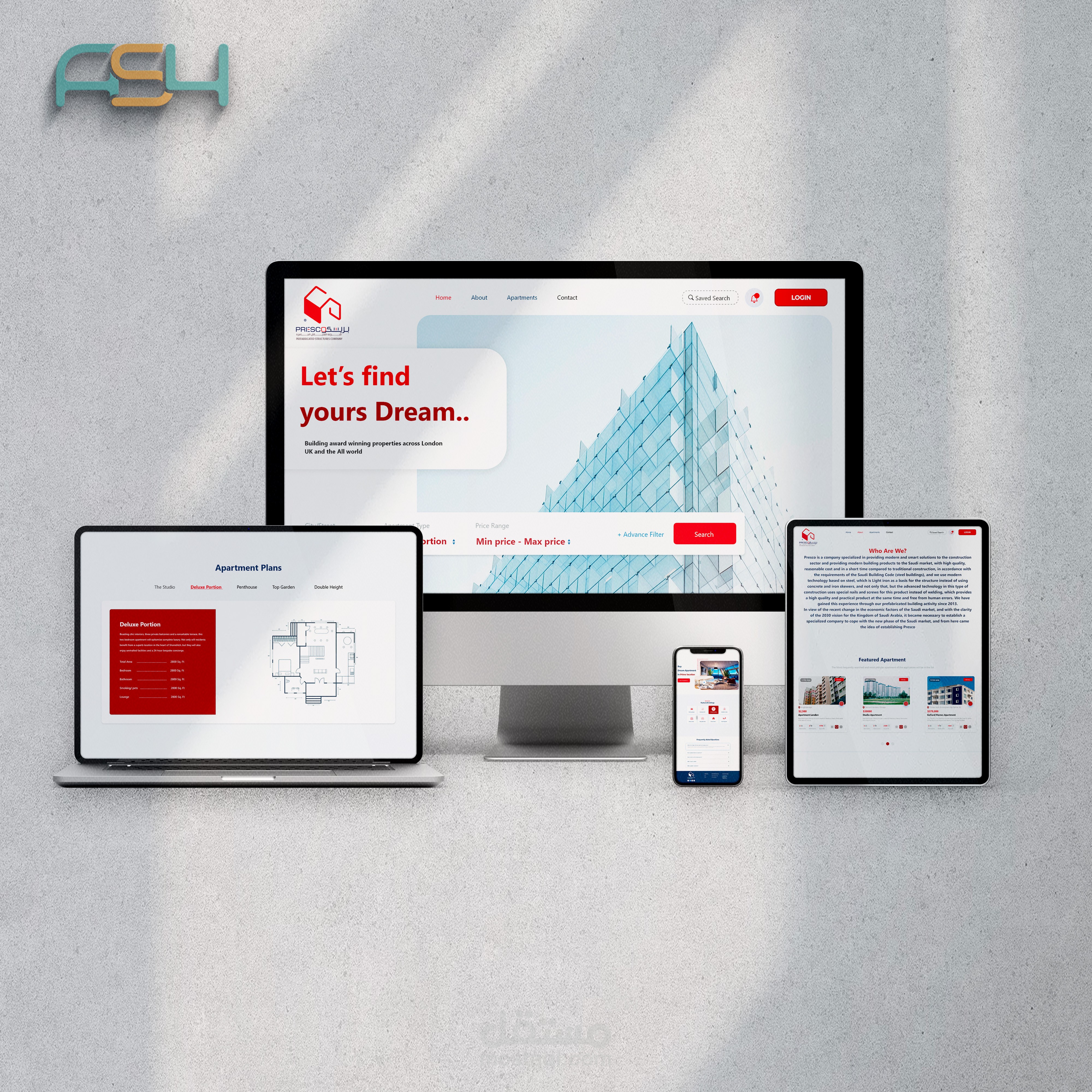 PRESCO WEBSITE DESIGN