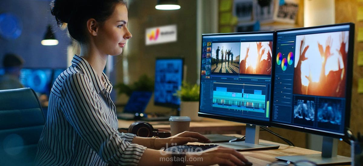 مونتاج فيديو اعلانى بطريقة بسيطة واحترافية  لجميع منصات السوشيال ميديا