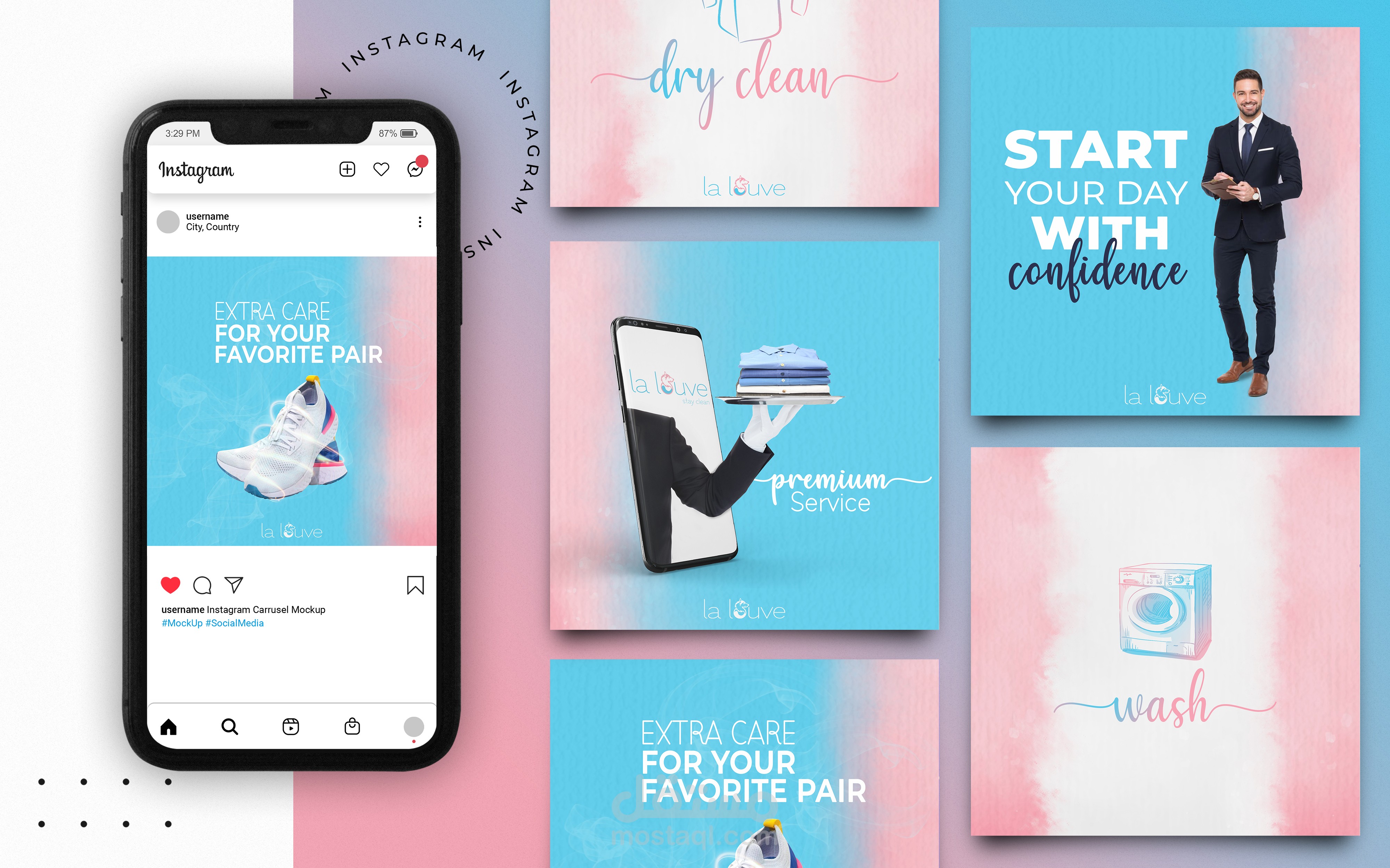 Social Media Posts l LAUNDRY