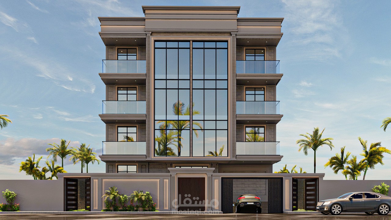 تصميم لعماره كلاسيك في مصر