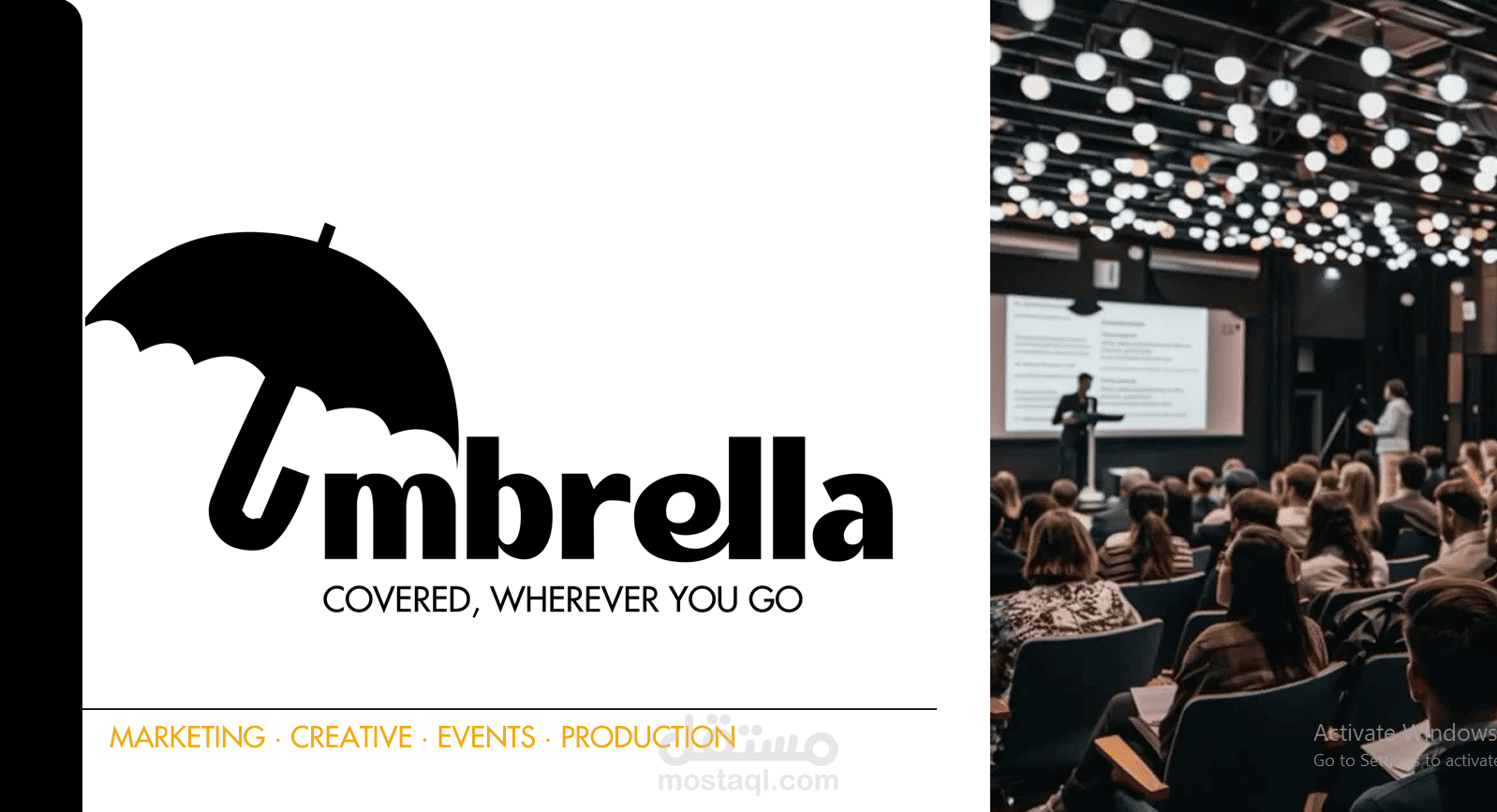 Umbrella – Company Profile Design