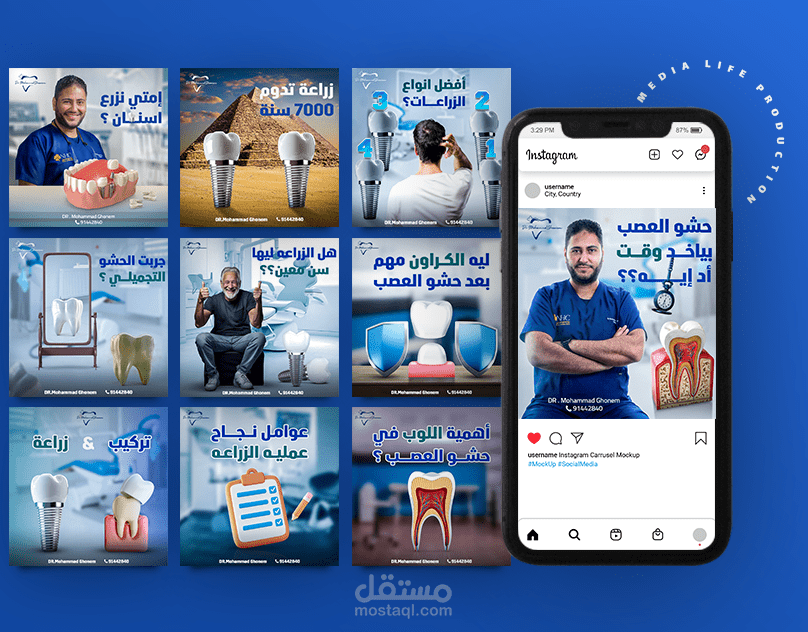 Dr-Mohamed Ghonem Social Media Campaign