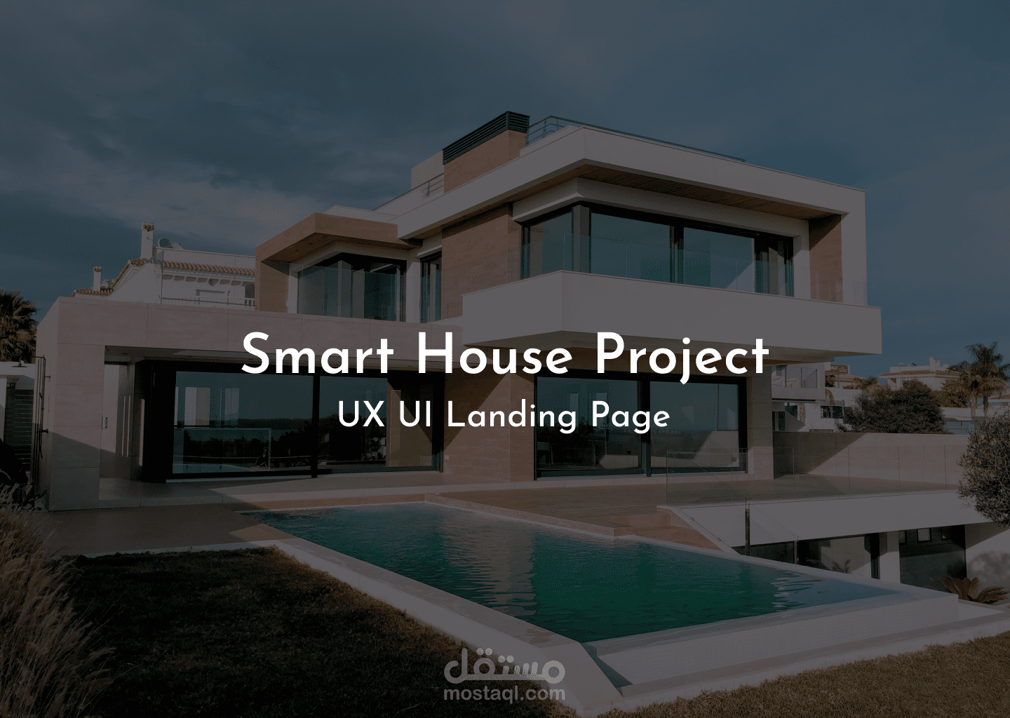 Landing Page Smart House UX Ui