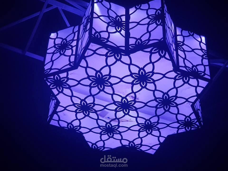 أعمال فنية بالحديد cnc