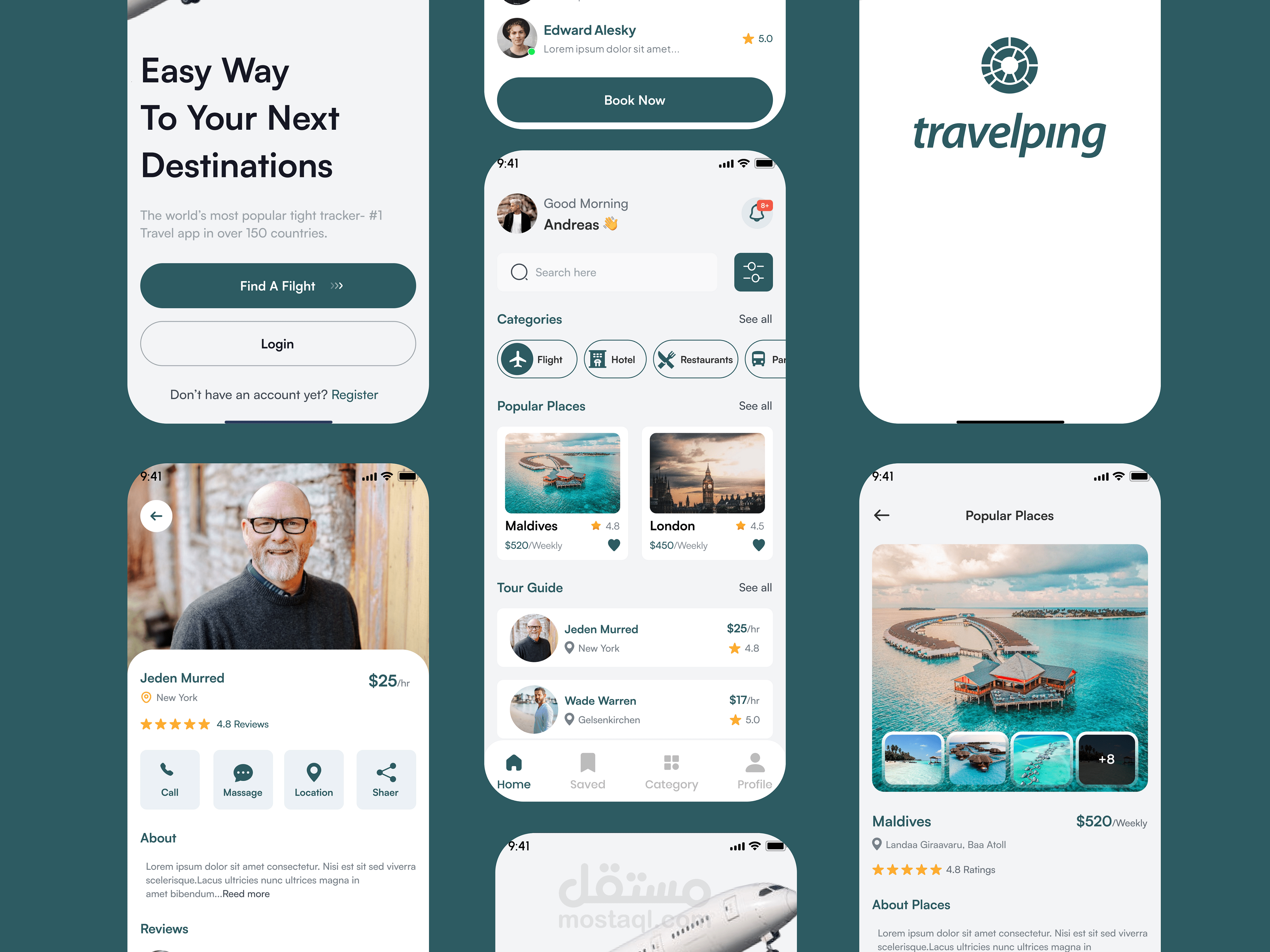 Travel App Ui Desgin