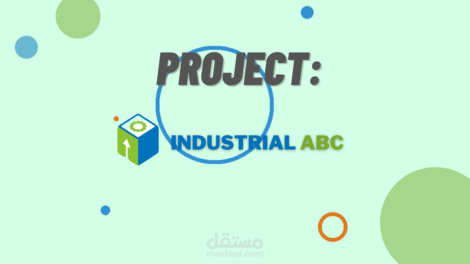 مشروع موقع شركة امريكية Industrial abc