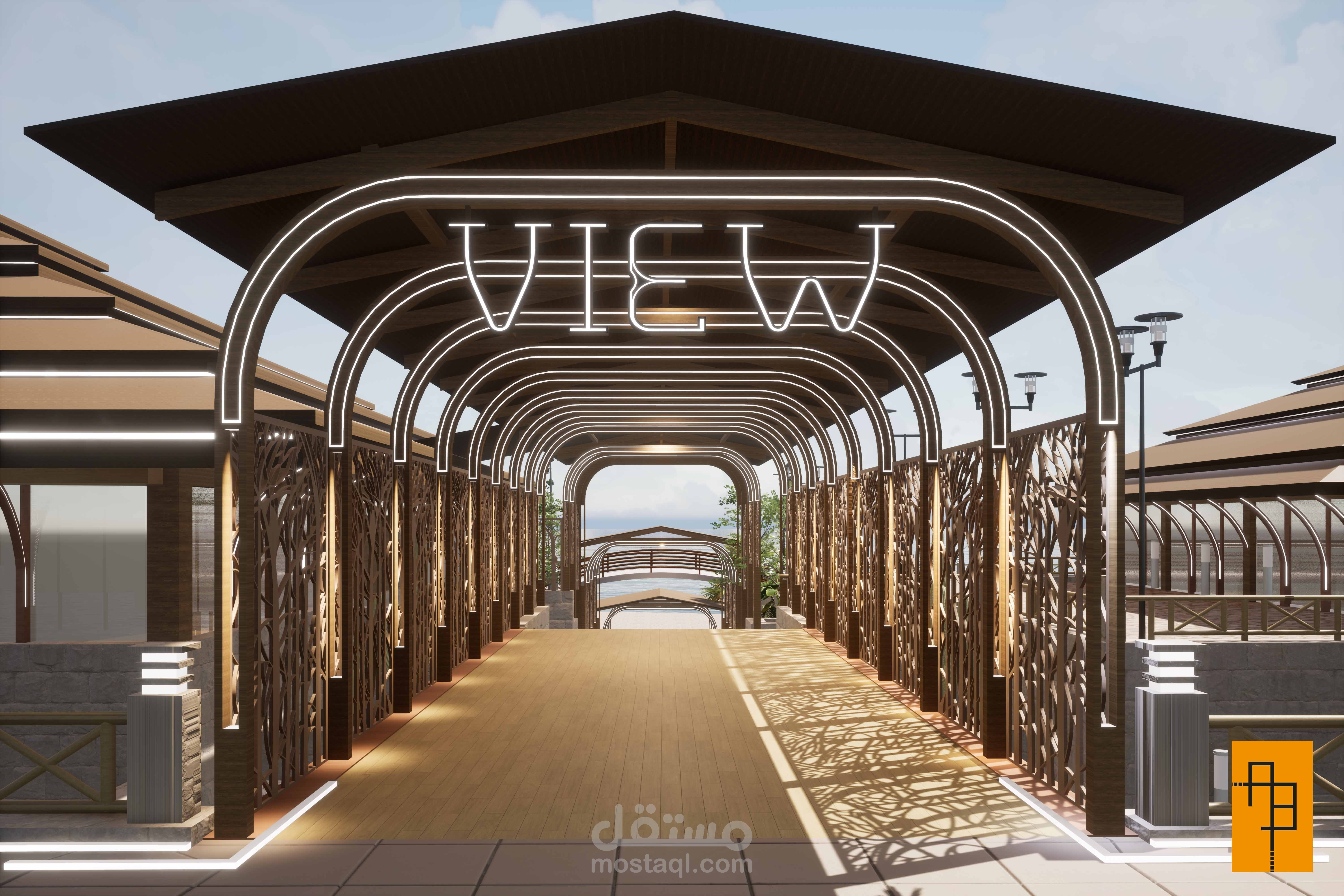 إعادة تصور وتصميم الموقع العام والواجهات لمطعم view في اللاذقية