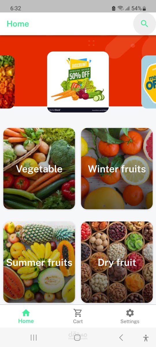Fresh-picks  E-commerce application