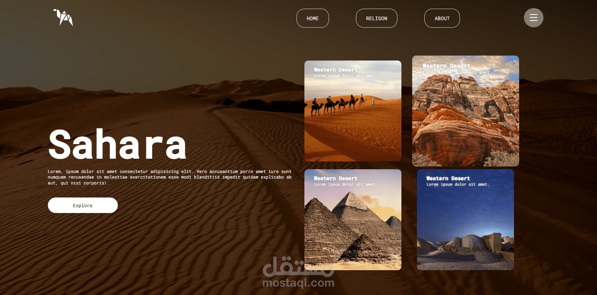 Landing Page علي حسب طلب العميل