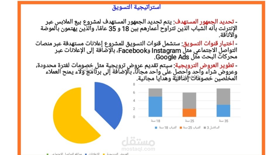 دراسة جدوى لمشروعك