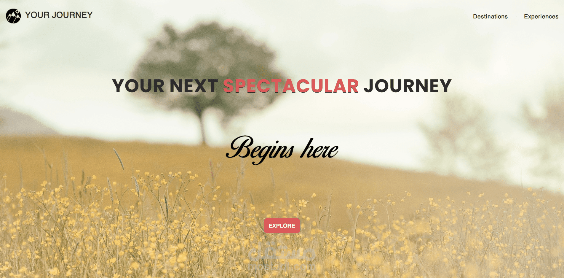 your journey - موقع للسياحة و السفر