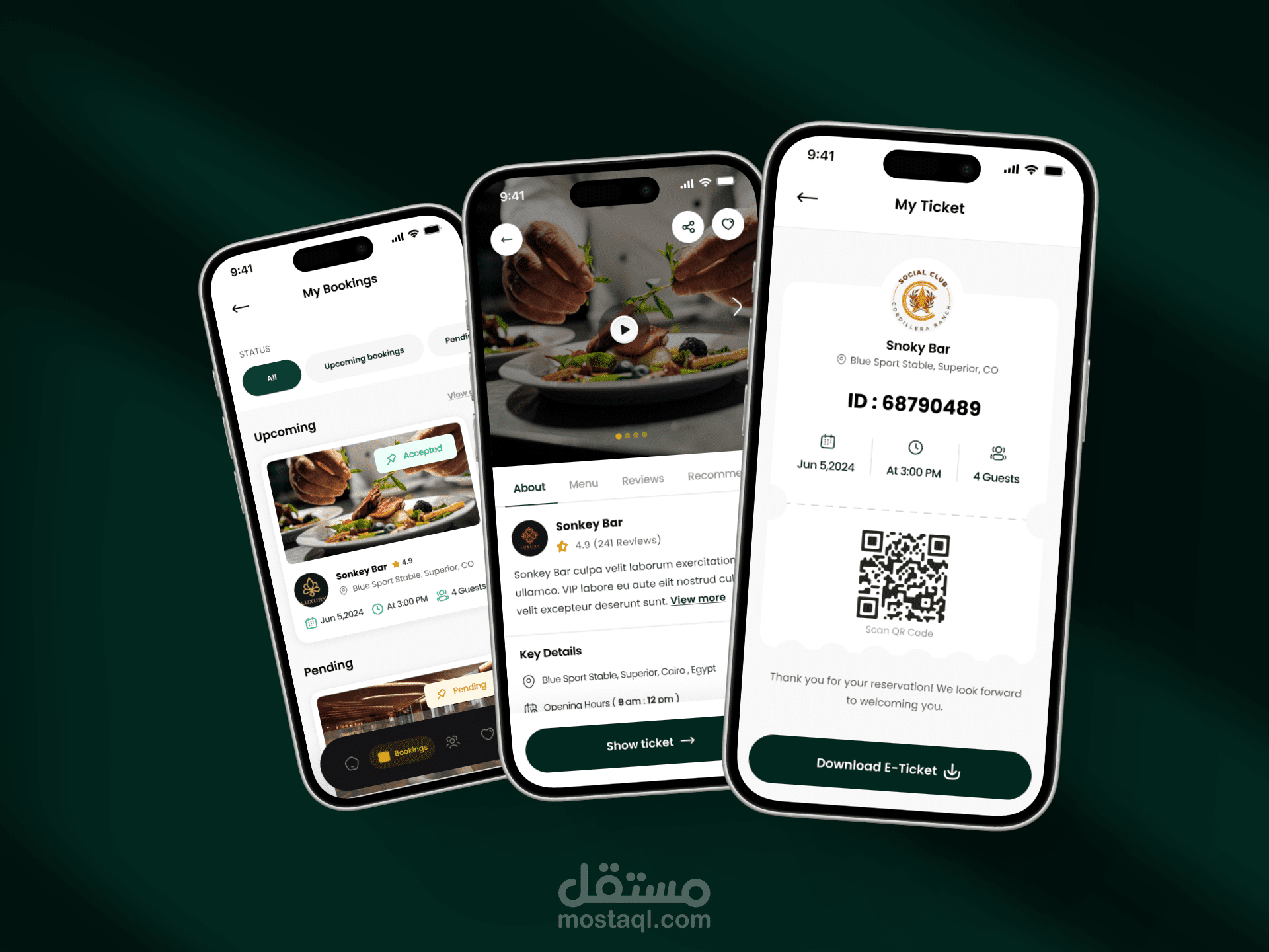 Hyde X – تطبيق Flutter للحجوزات والفعاليات مع Wallet واشتراكات ودفع إلكتروني