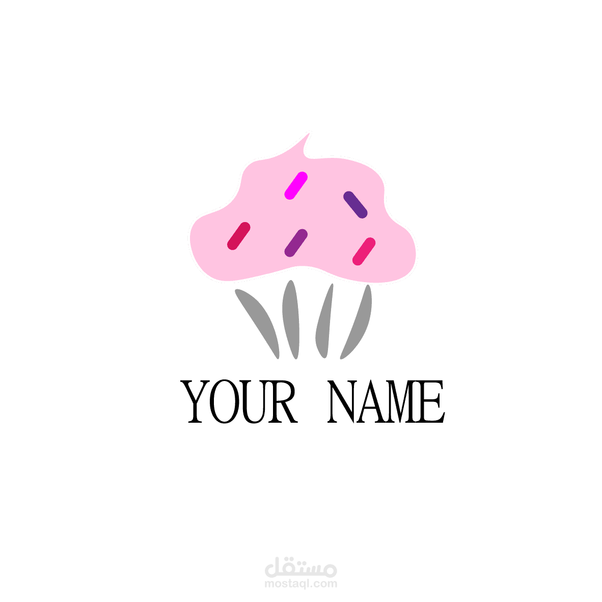 شعار لمتجر حلويات