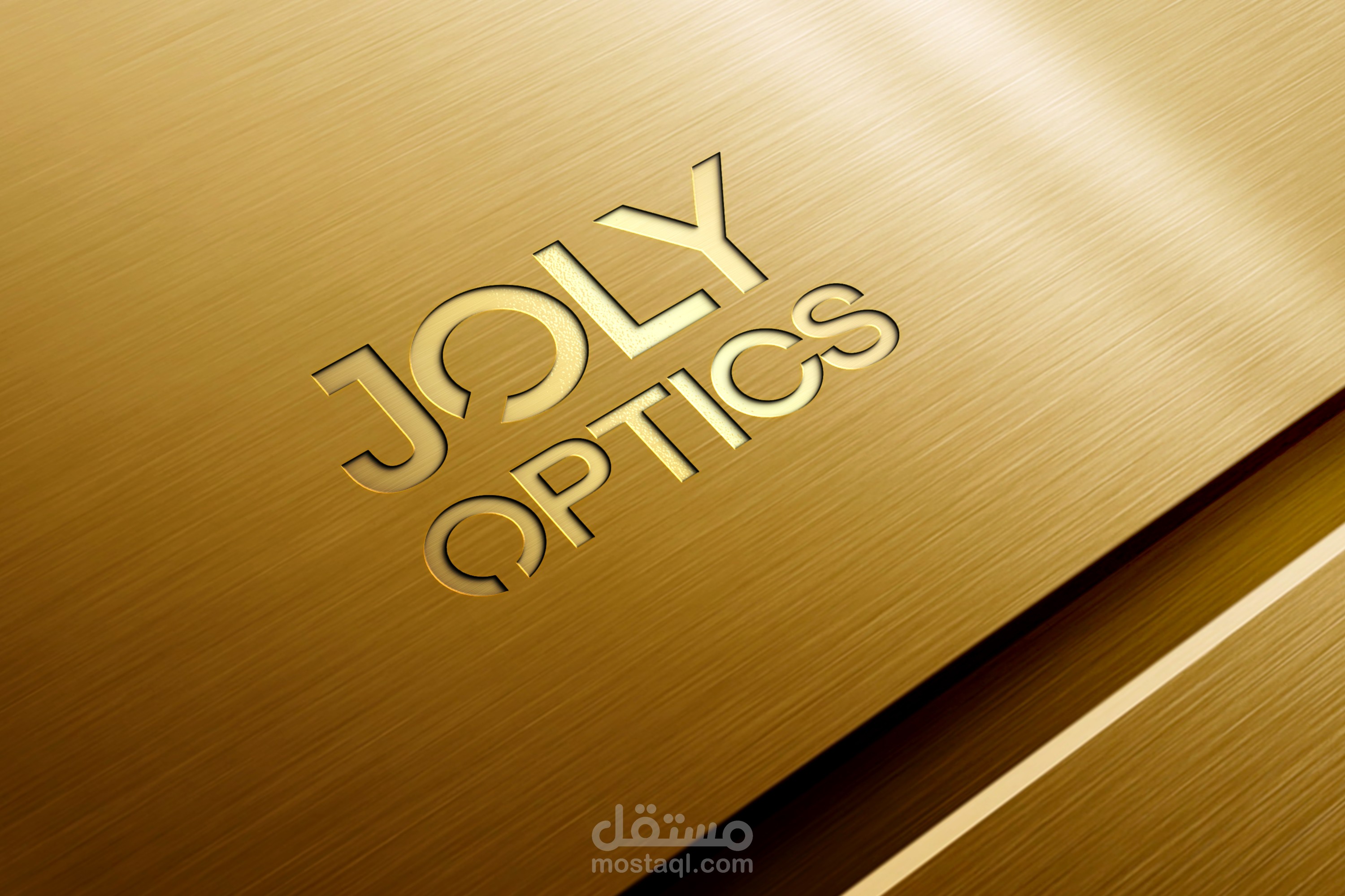 تحديث و اعادة تصميم لوجو joly optics