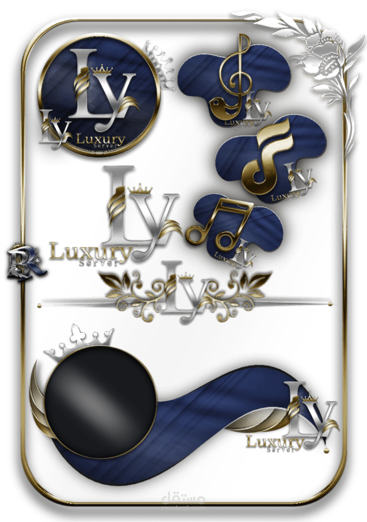 تصميم كلاسيكي من الطراز الذهبي والفضي ..