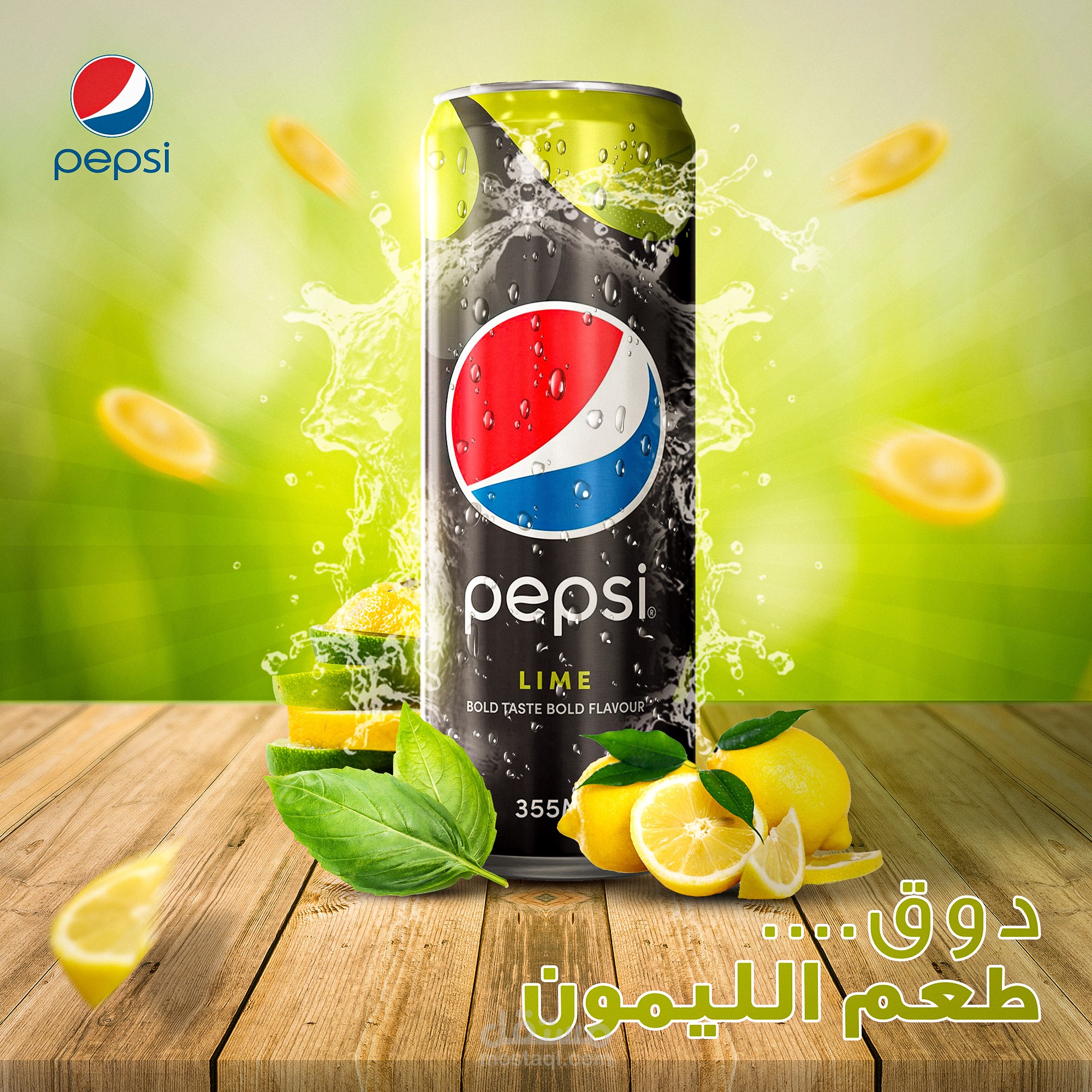 إعلان لشركة بيبسي (غير رسمي)