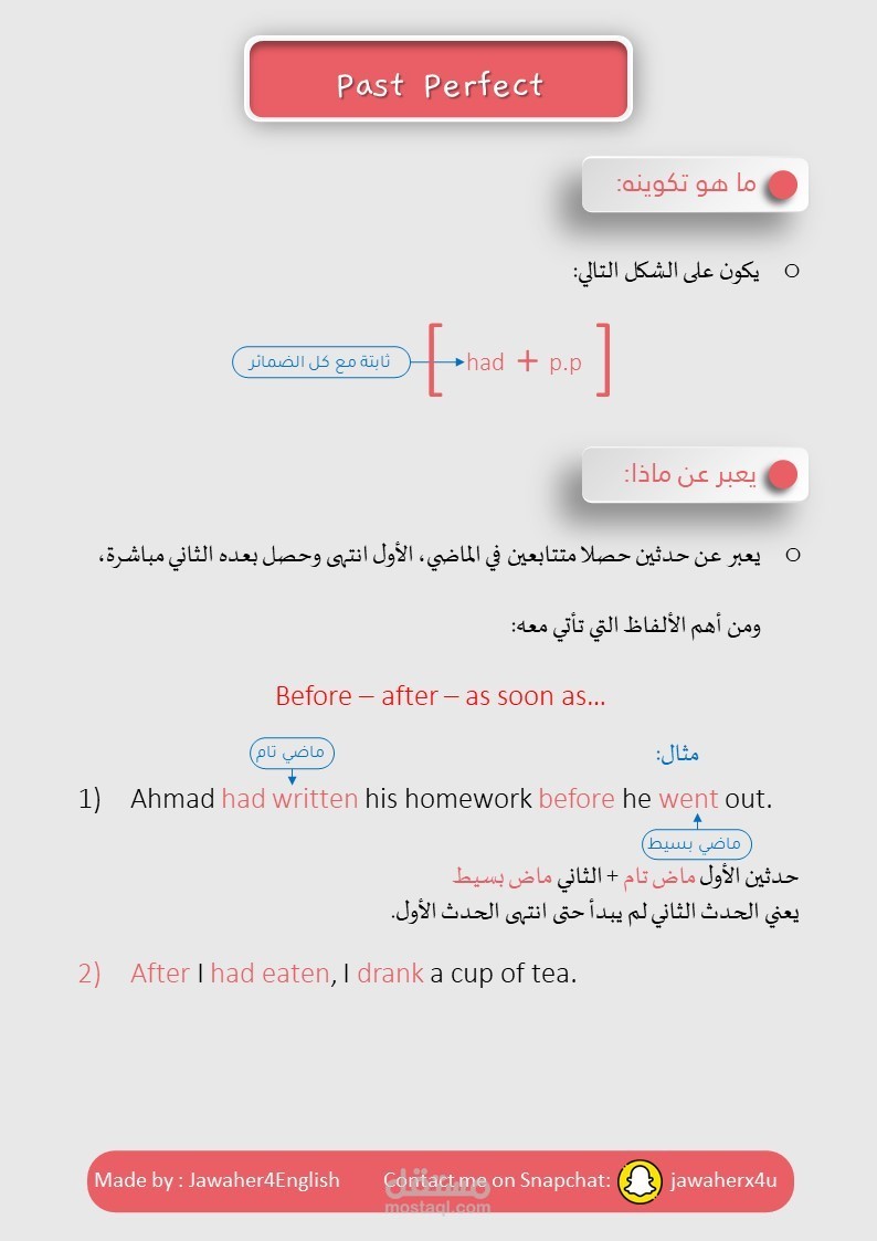 عمل ال word