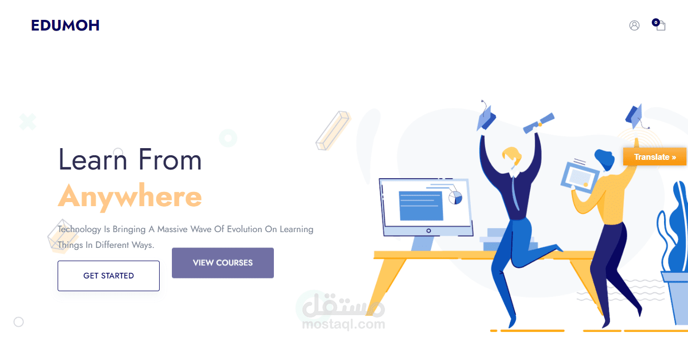 E-Learning Website