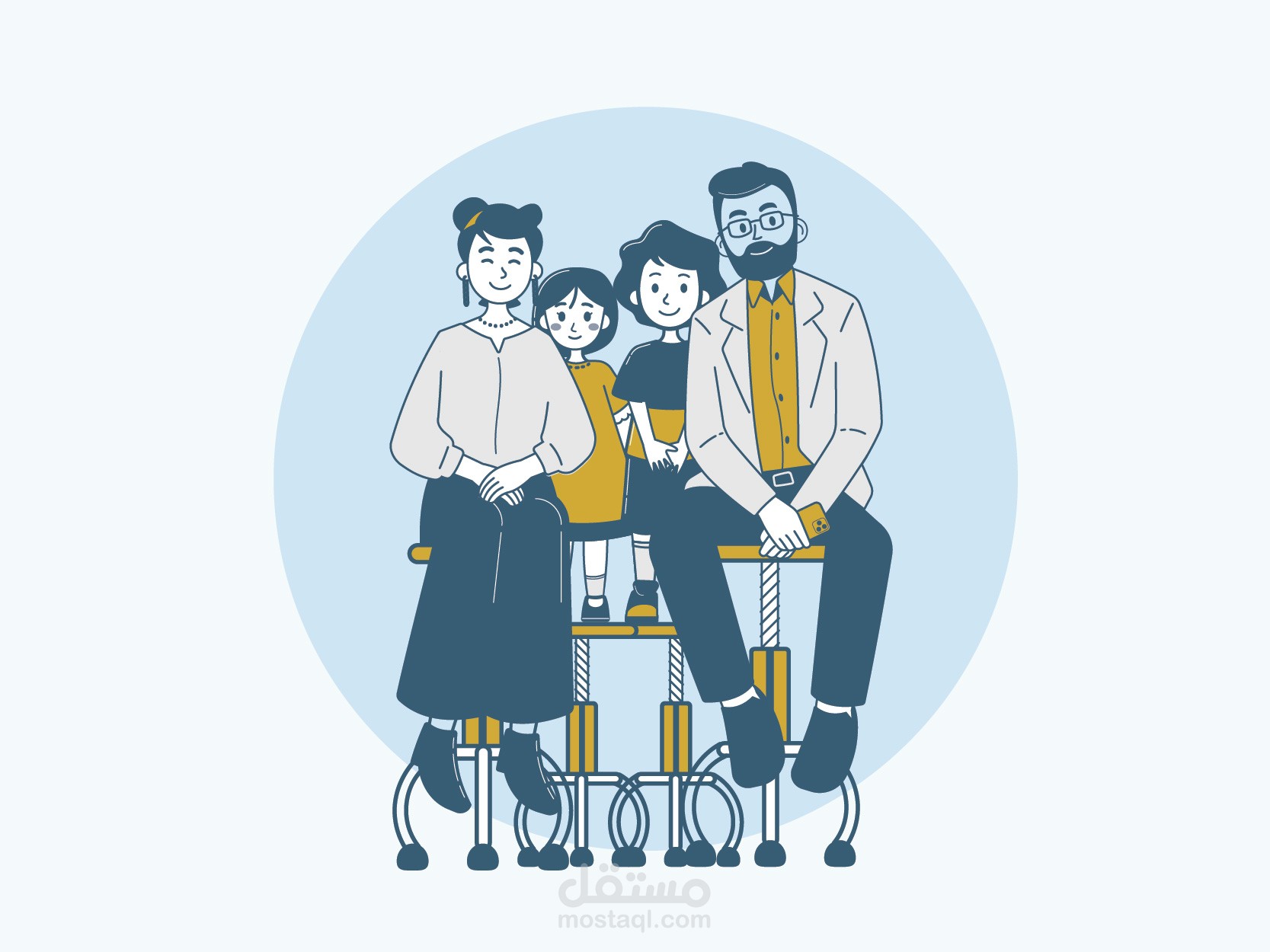 رسم شخصيات وعناصر للتحريك (موشن غرافيك)