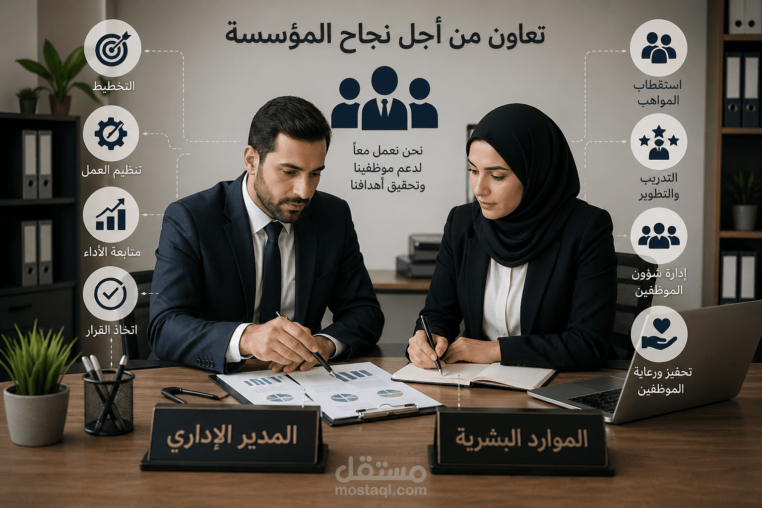 Administration manager &Hr Elkhalil contracting