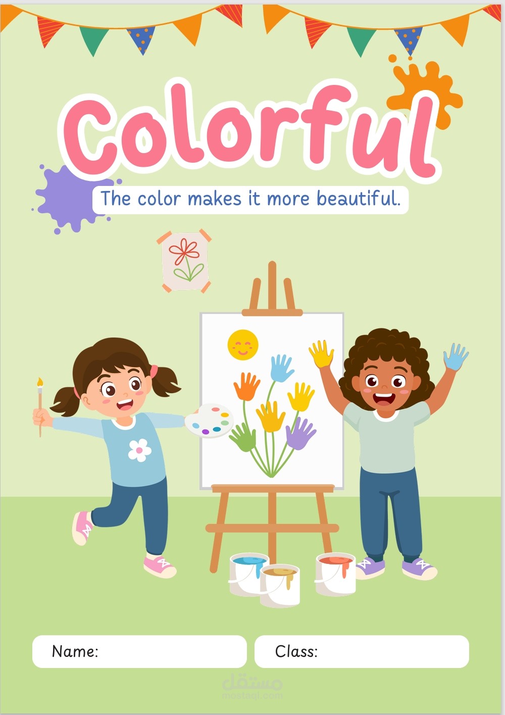 Colorful – Coloring & Creativity Book for Kids