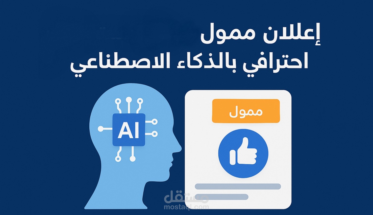 إعلان ممول لصفحتك أو متجرك الإلكتروني بأعلى تفاعل