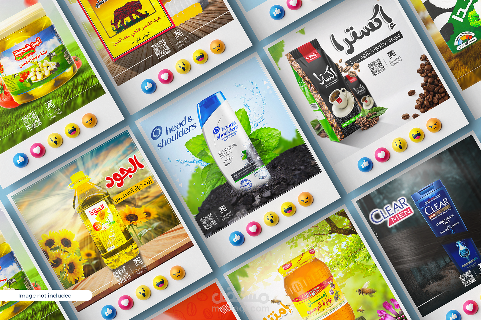 تصاميم منتجات Social Media