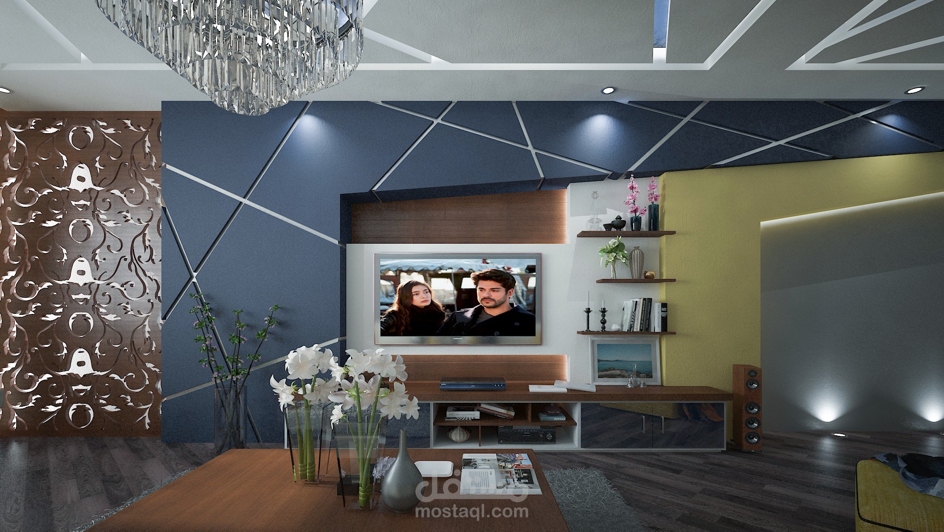 تصميم شقة سكنية