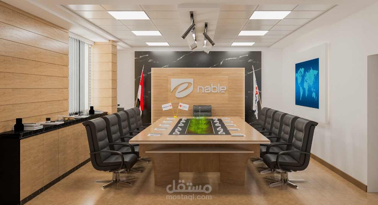 تصميم غرفة اجتماعات