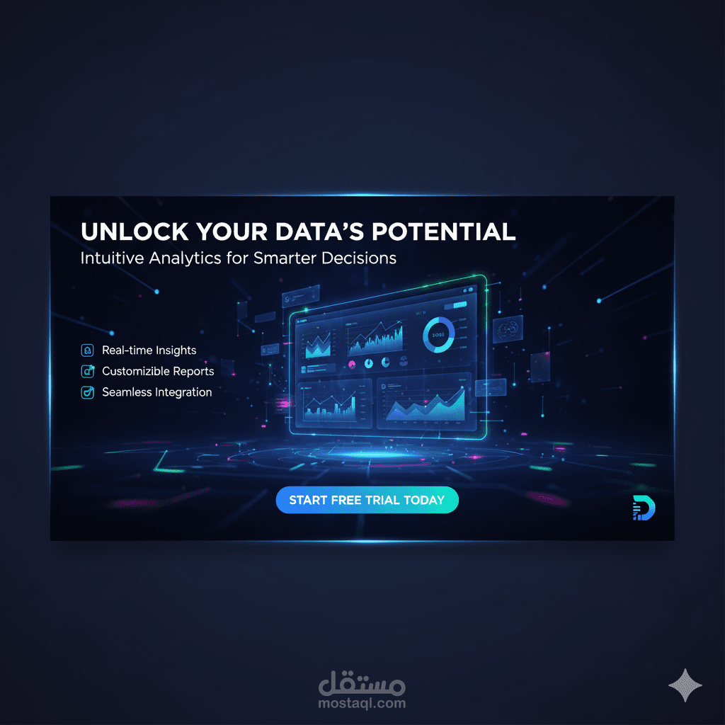 لوحة تحكم تفاعلية ذكية – Dashboard تعكس قوة بياناتك