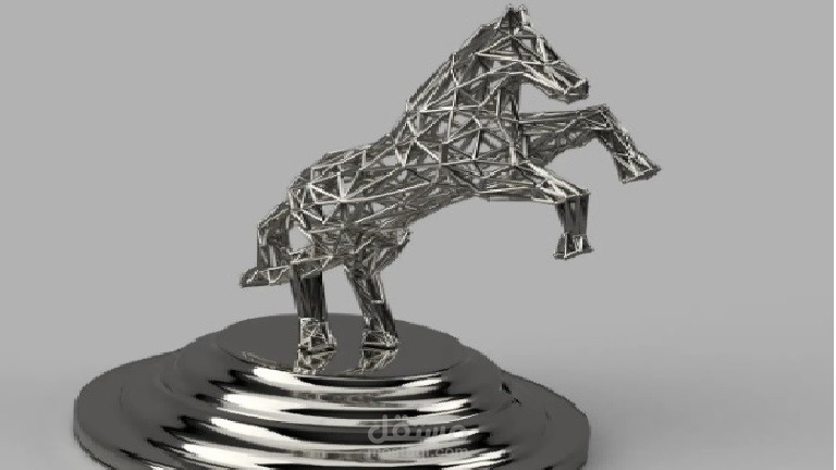 wire hourse 3d