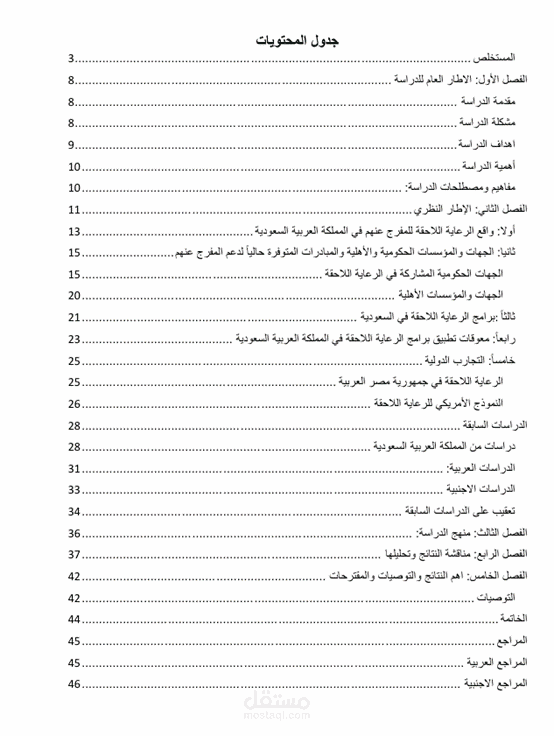 متطلب بحث في مقرر مشروع التخرج لنيل درجة الماجستير في الآداب في علم الجريمة