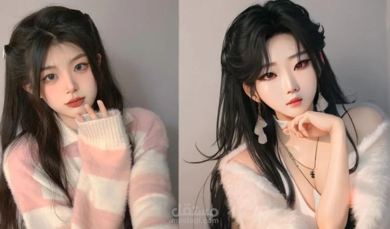 تصميم صور أنمي احترافيه / Anime