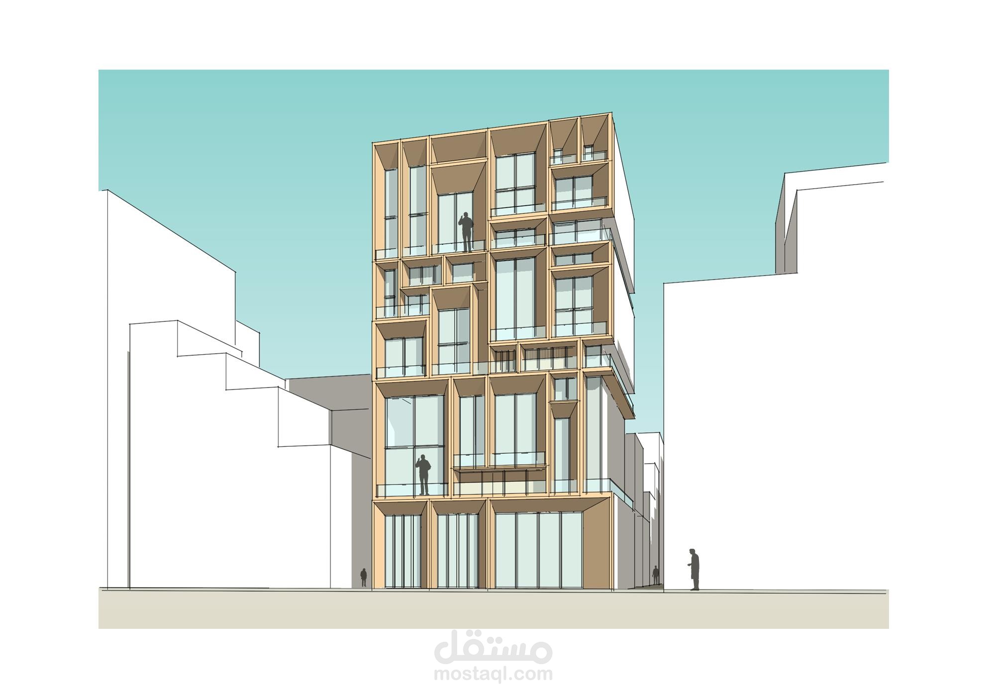 تصميم واجهة معمارية