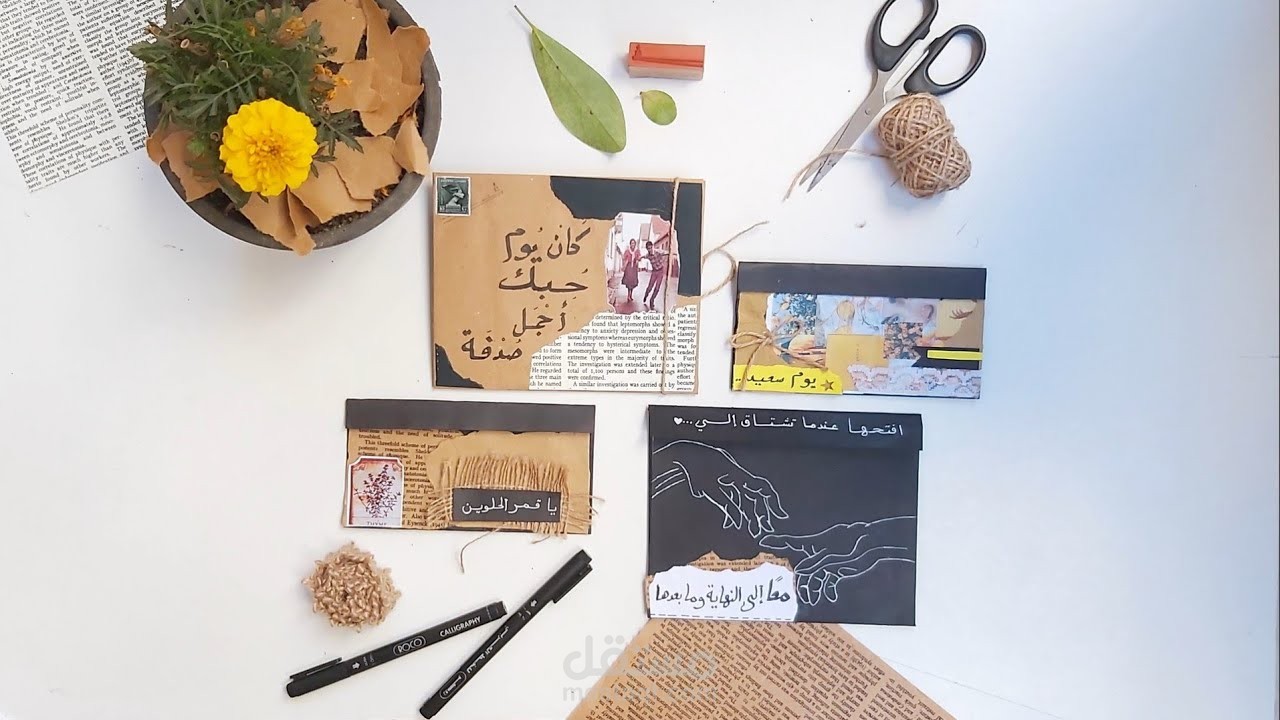 فيديو دعائي لعمل فني Handmade
