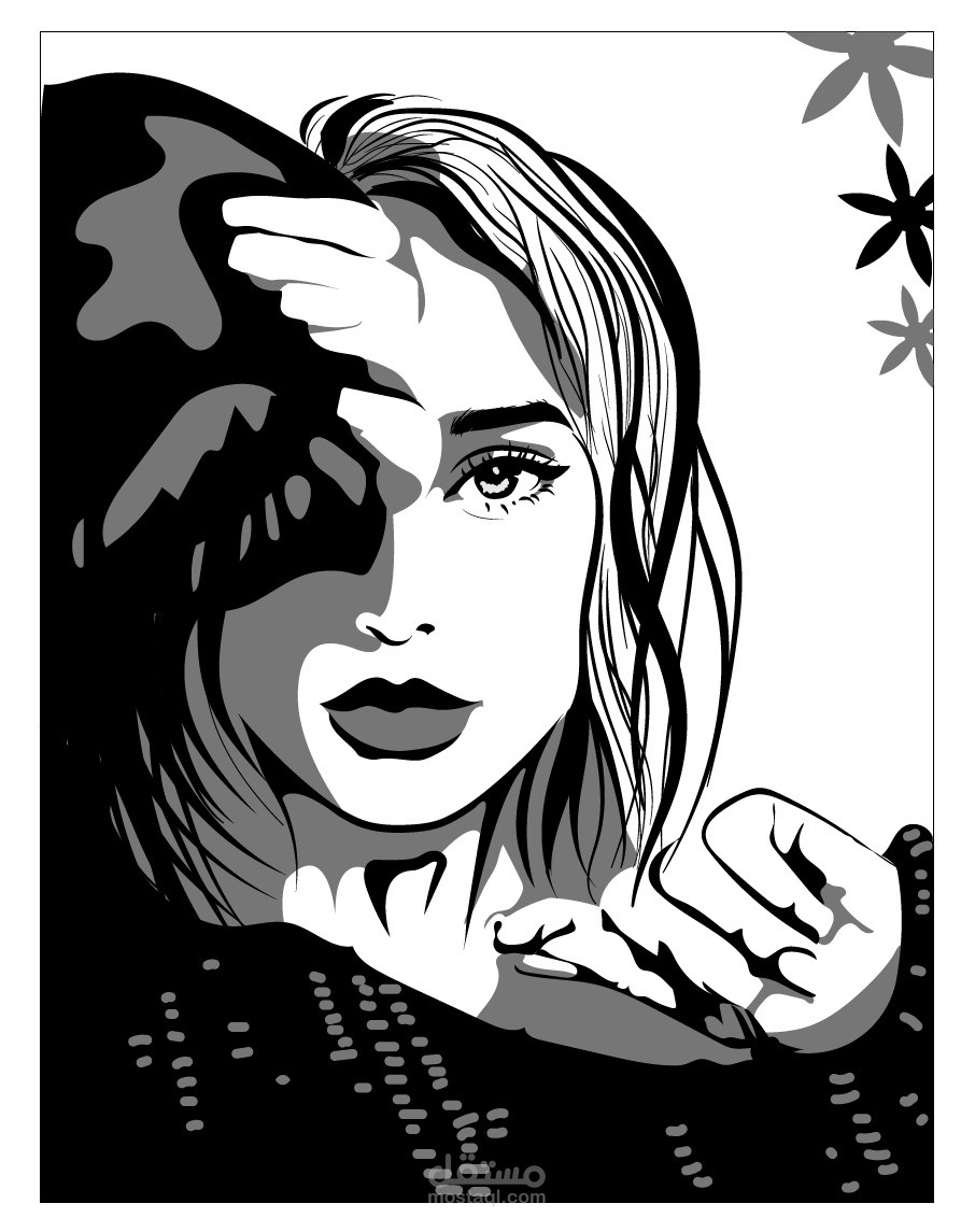 رسم تبسيطي واقعي