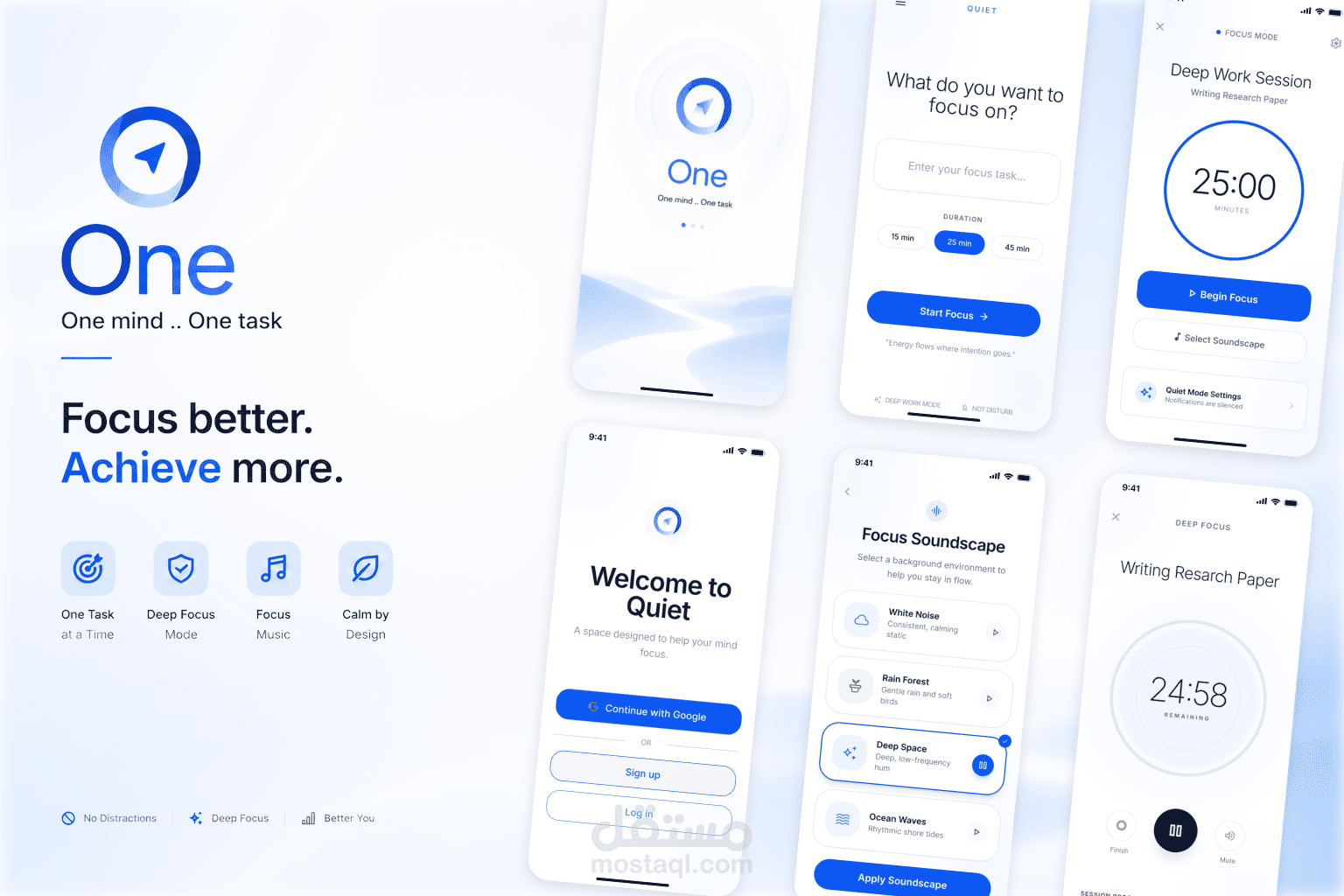 One _ Mobile app
