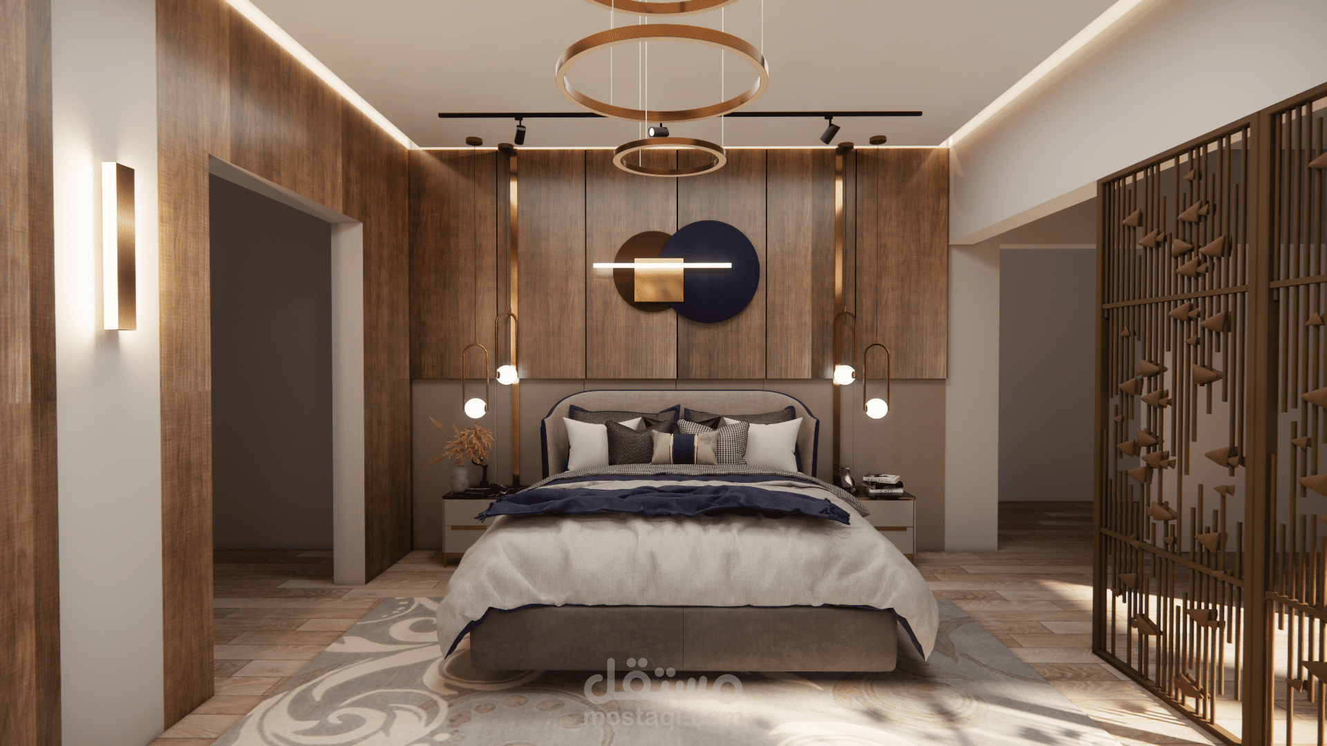 تصميم داخلي لشقة سكنية