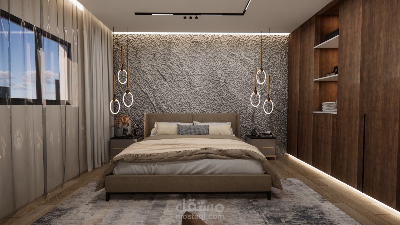 تصميم داخلي شقة سكنية