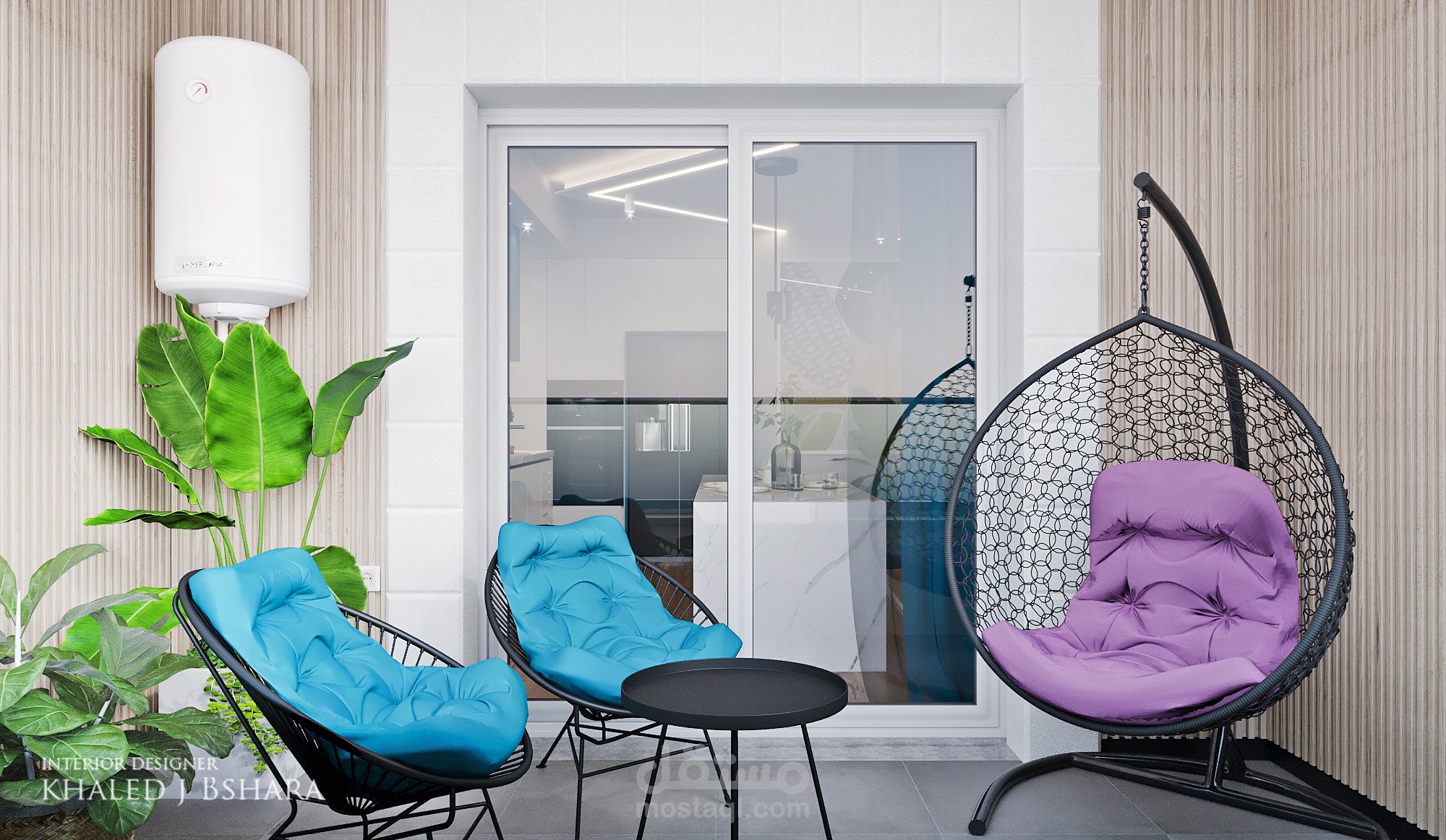 تصميم لبلكونات