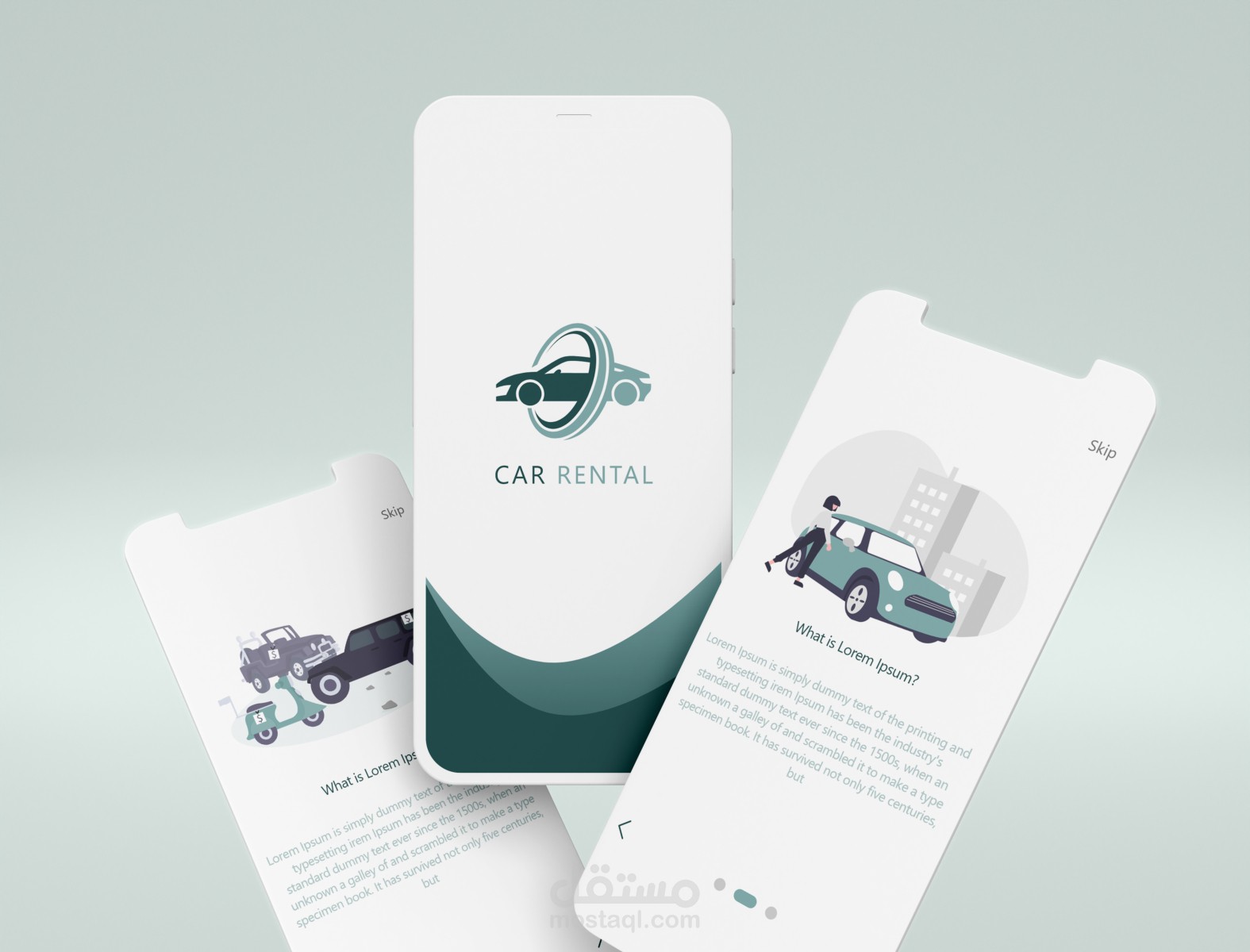 تطبيق تأجير سيارات