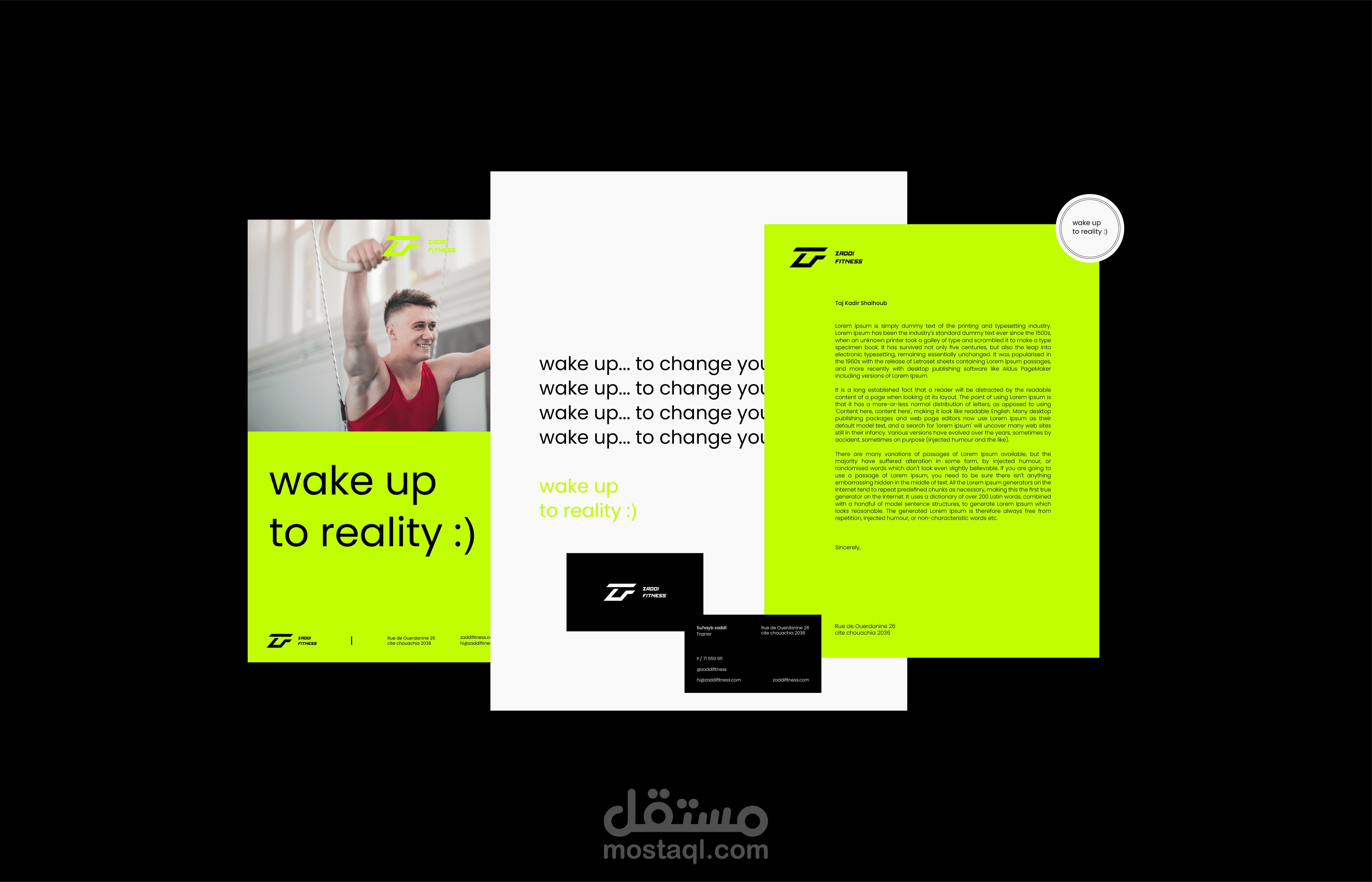 Zaddi Fitness | Brand Identity