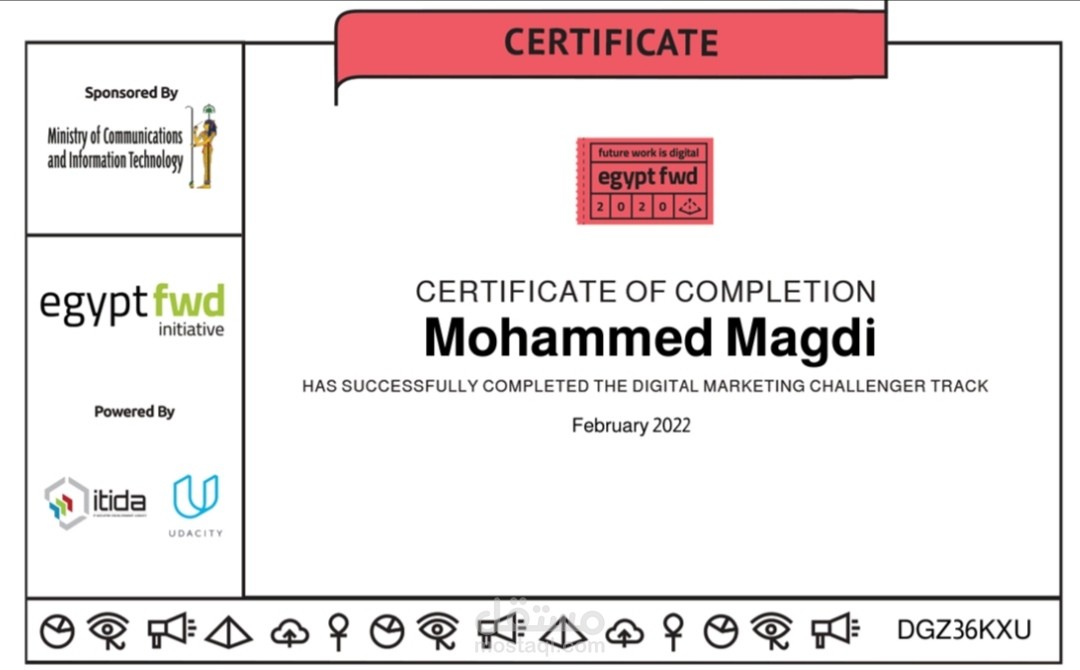 Udacity certification for content startegy