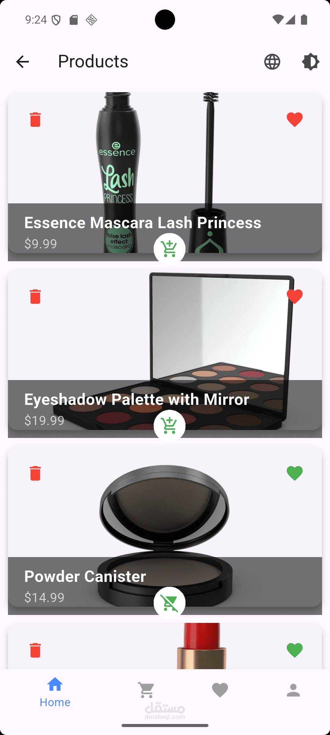تطوير تطبيق متجر إلكتروني باستخدام Flutter