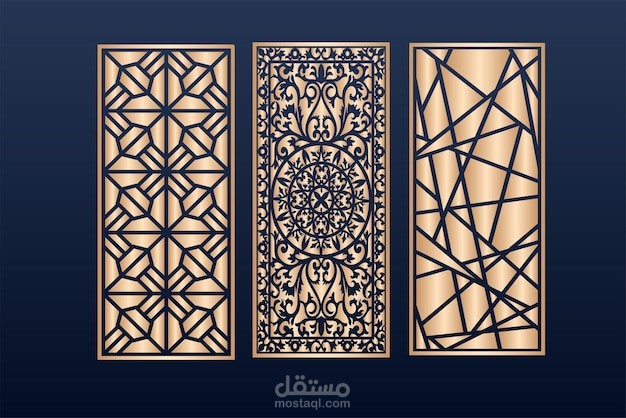 رسم الديكورات والنقوش الزخرفية