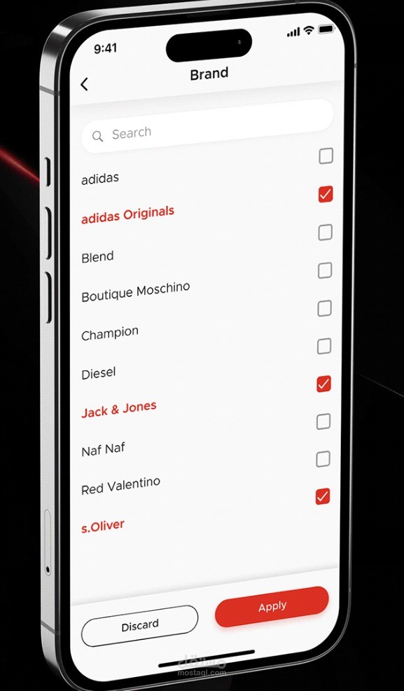 E Commerce App Design