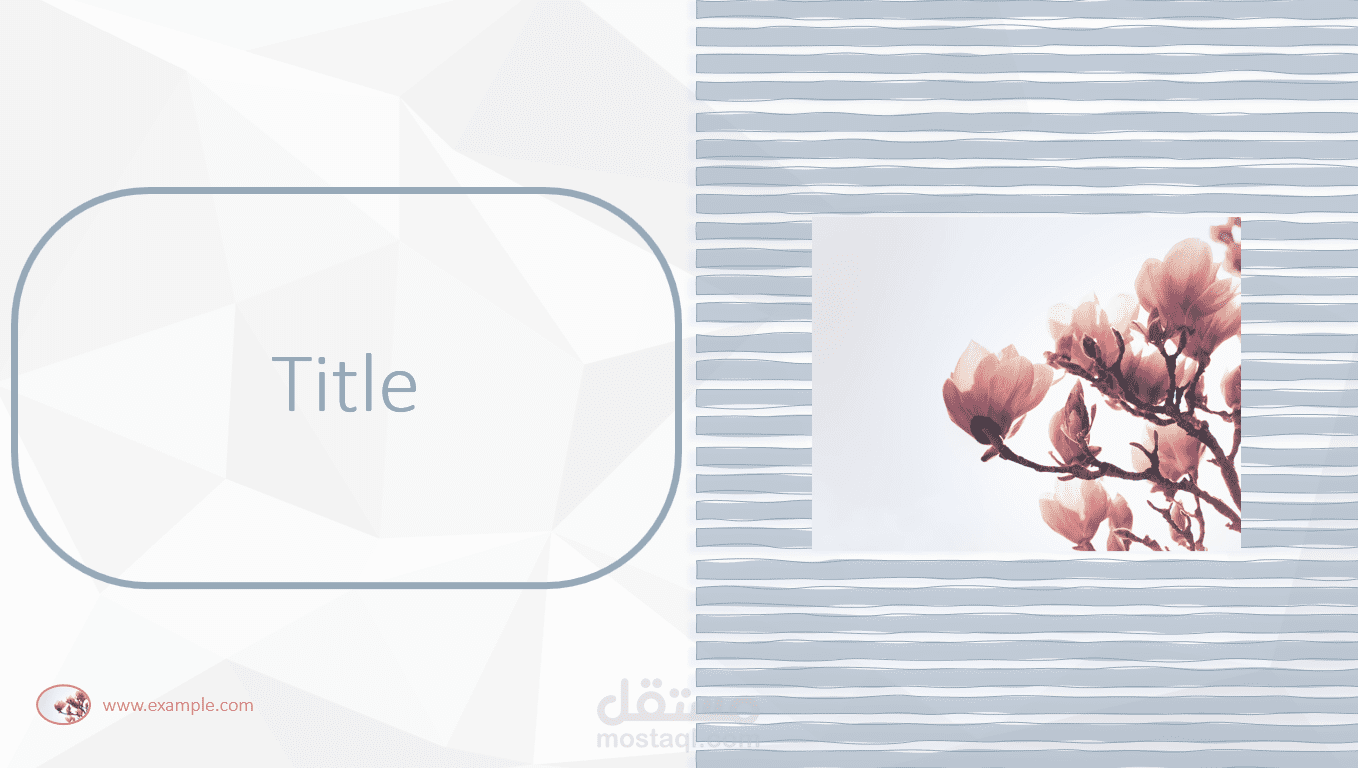 Steel Blue PowerPoint Template