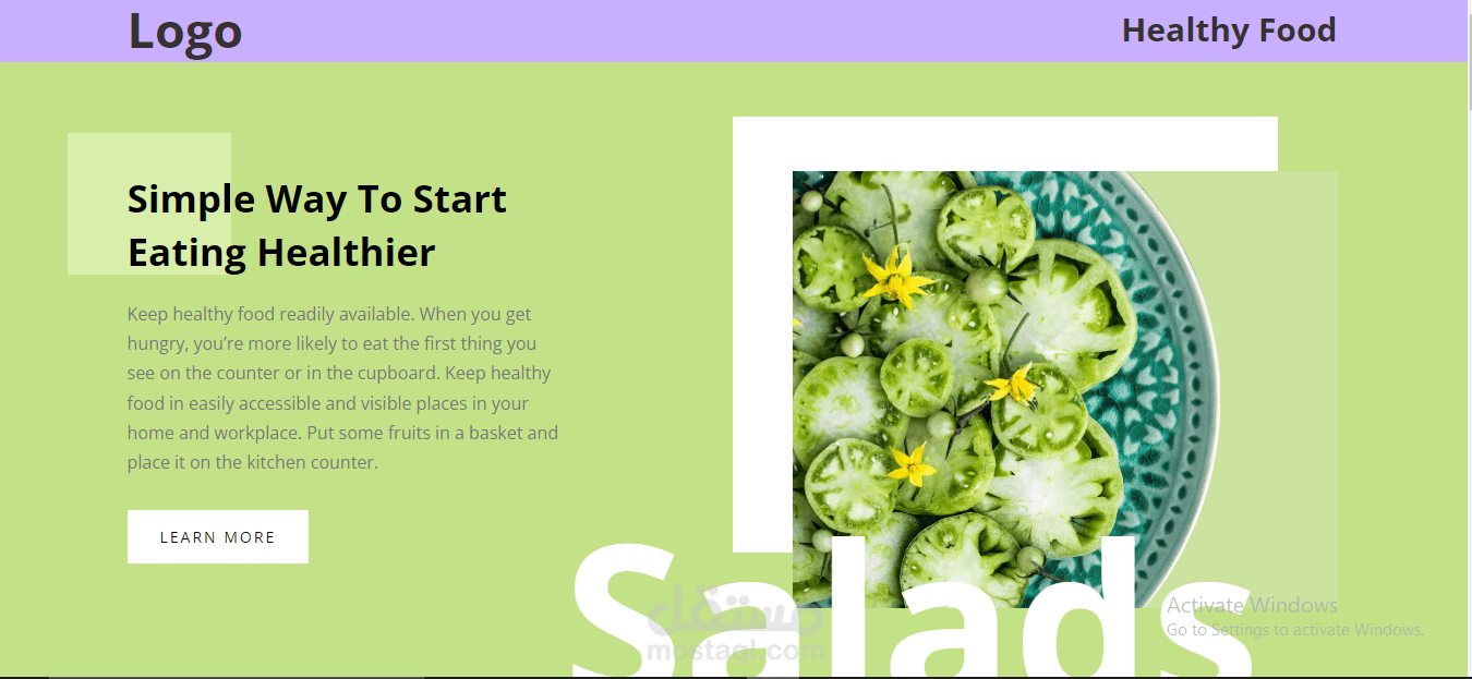 Restaurant For Healthy Food